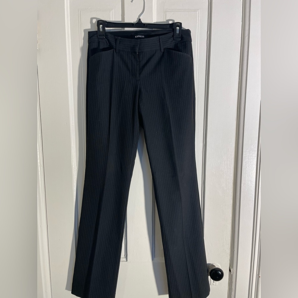 Express Dress Pants Editor Barely Boot Low Rise​